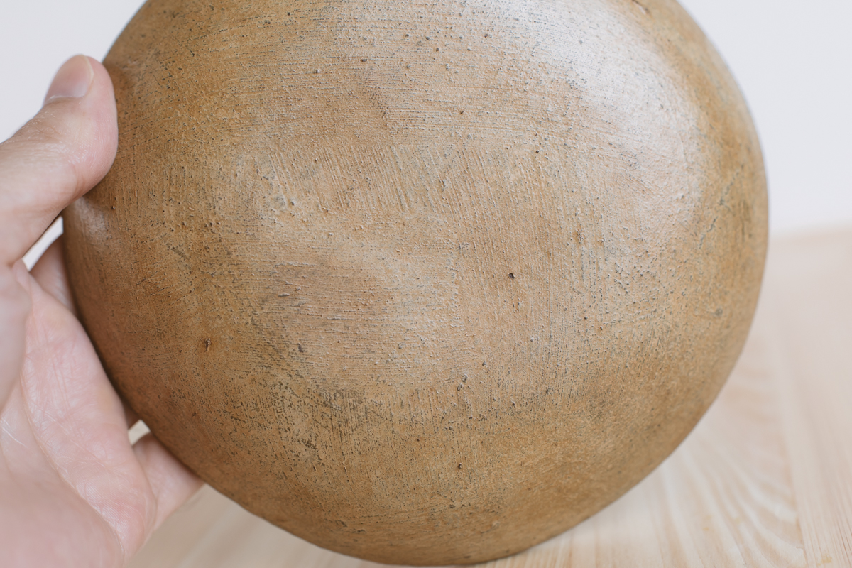 漆面皿 浅咖（川原幸子）