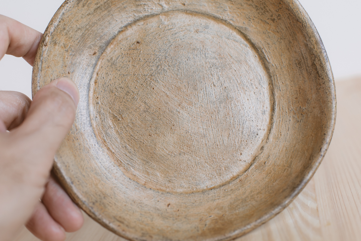 漆面皿 浅咖（川原幸子）