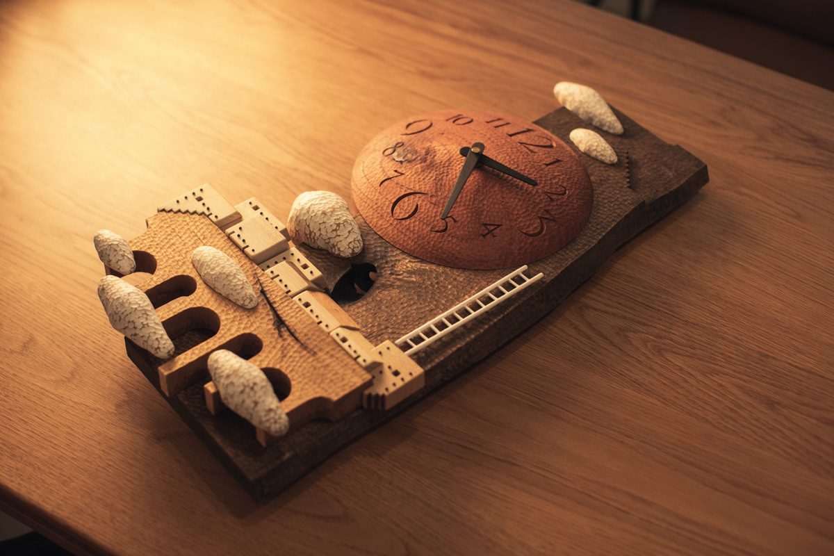 天空之上 时钟挂钟（菅野贵峰）N24B438