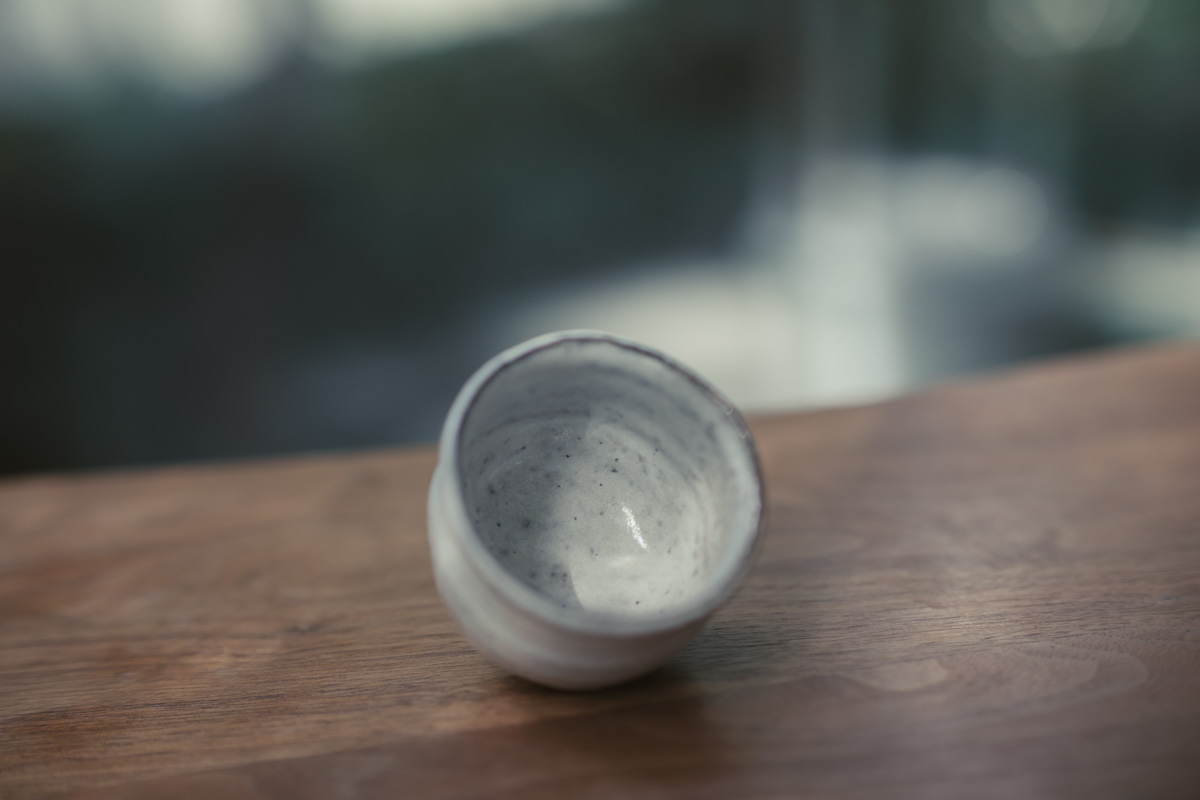 萩烧绯色杯 原箱附（波多野善藏）