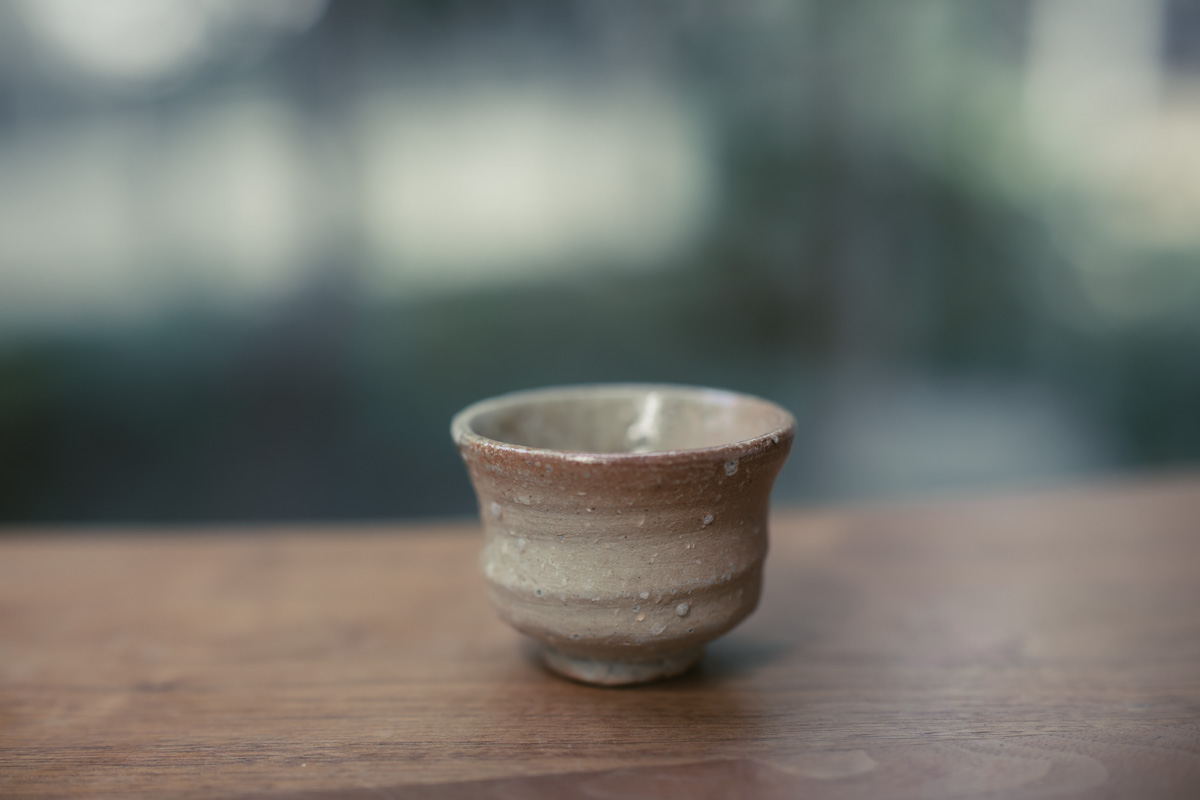 信乐烧 酒杯茶杯 原箱附（四代高桥乐斋）