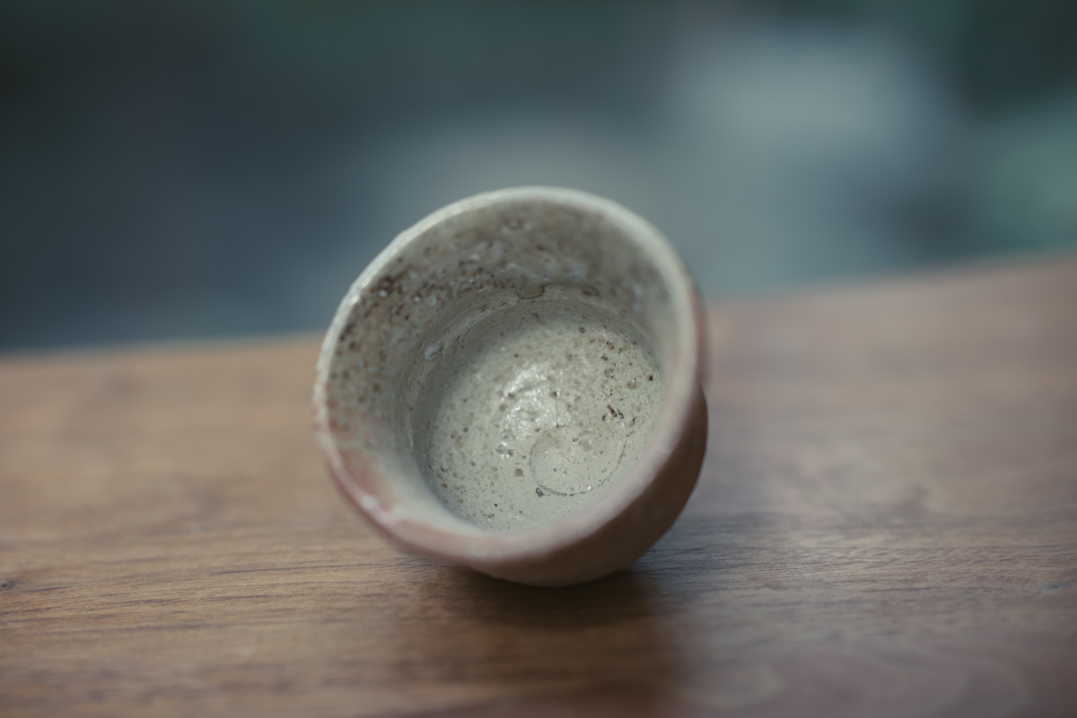 信乐烧 酒杯茶杯 原箱附（四代高桥乐斋）