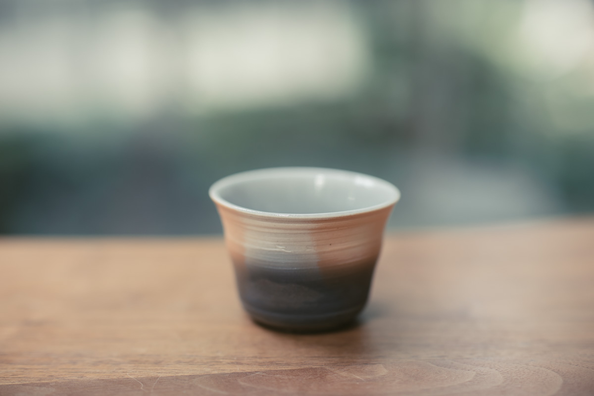 烧缔 酒杯茶杯 原箱附（沟上藻风）