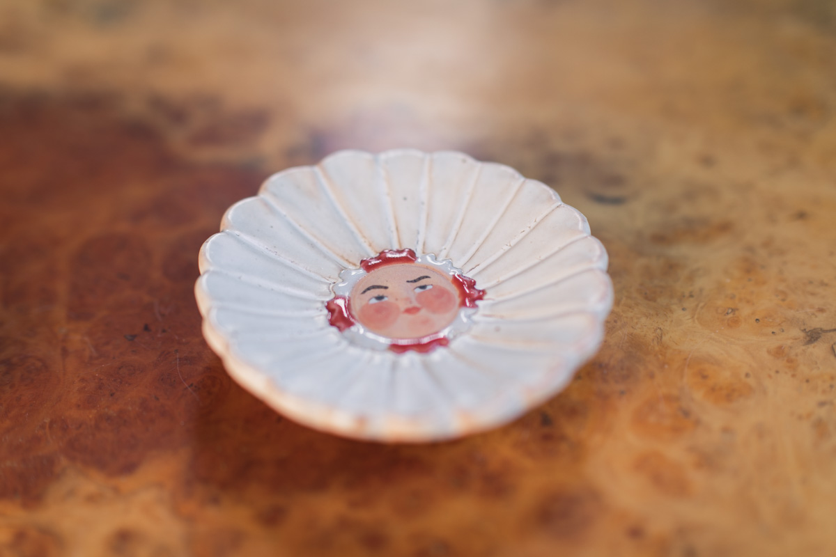 表情豆皿（冈步x柏野纪文）