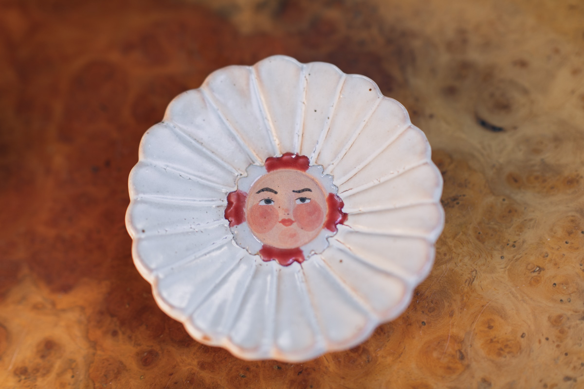 表情豆皿（冈步x柏野纪文）