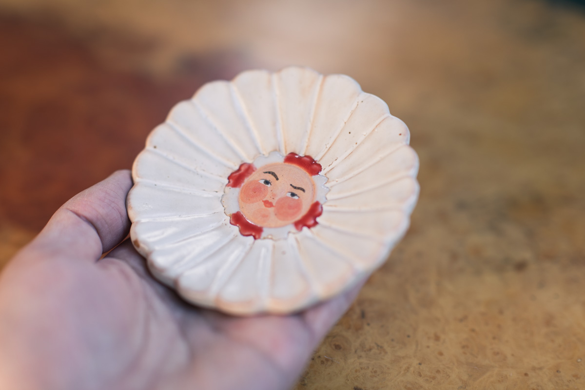 表情豆皿（冈步x柏野纪文）