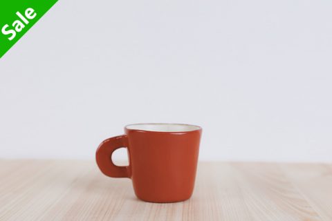 漆面咖啡杯 小 红（川原幸子）