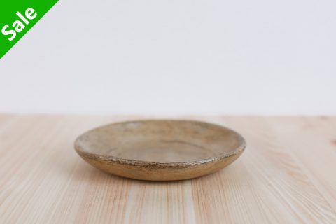 漆面皿 浅咖（川原幸子）