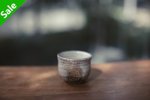 萩烧绯色杯 原箱附（波多野善藏）