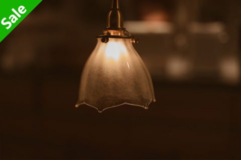 手作着色玻璃吊灯（花冈央）