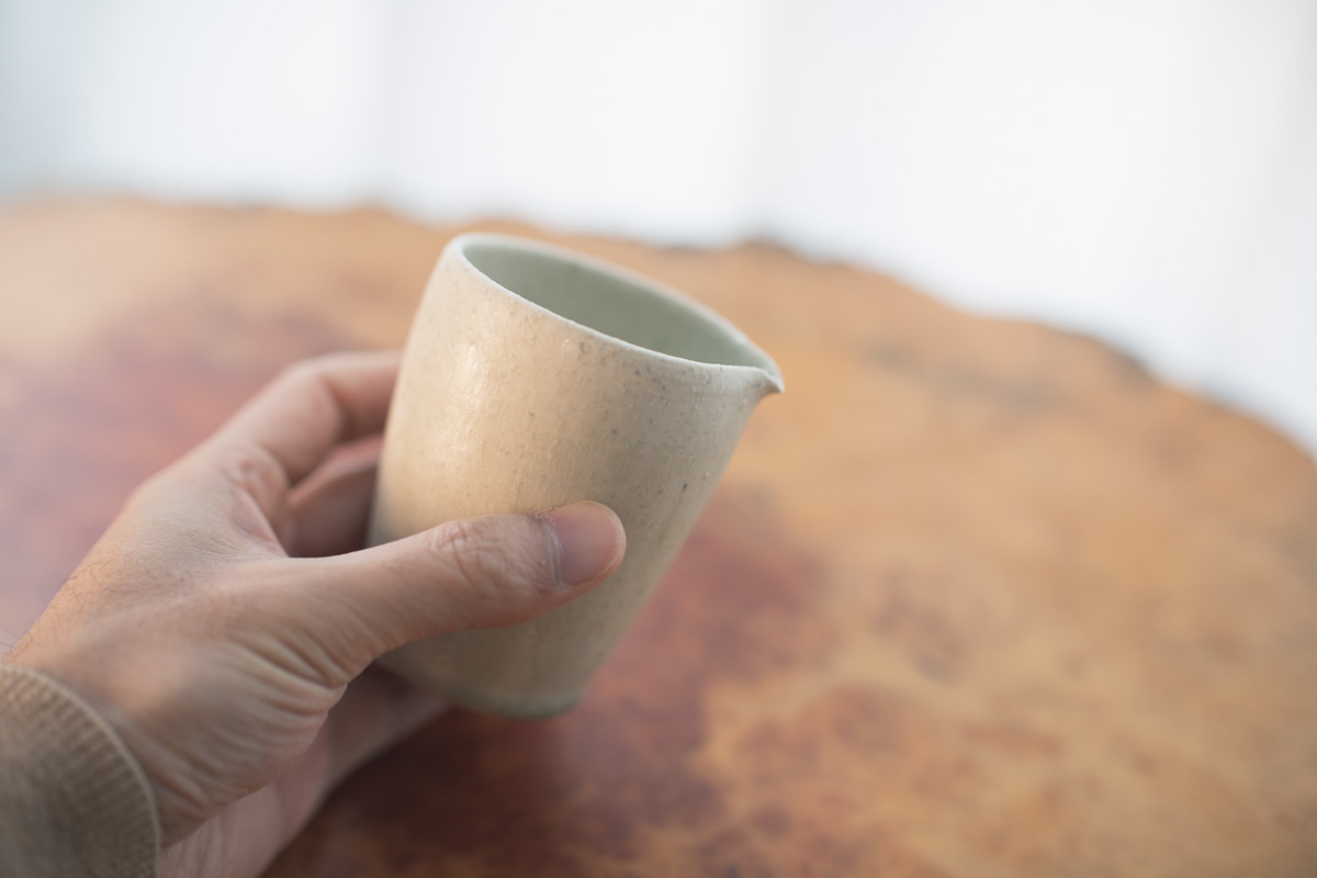 粉引片口(长谷川奈津)