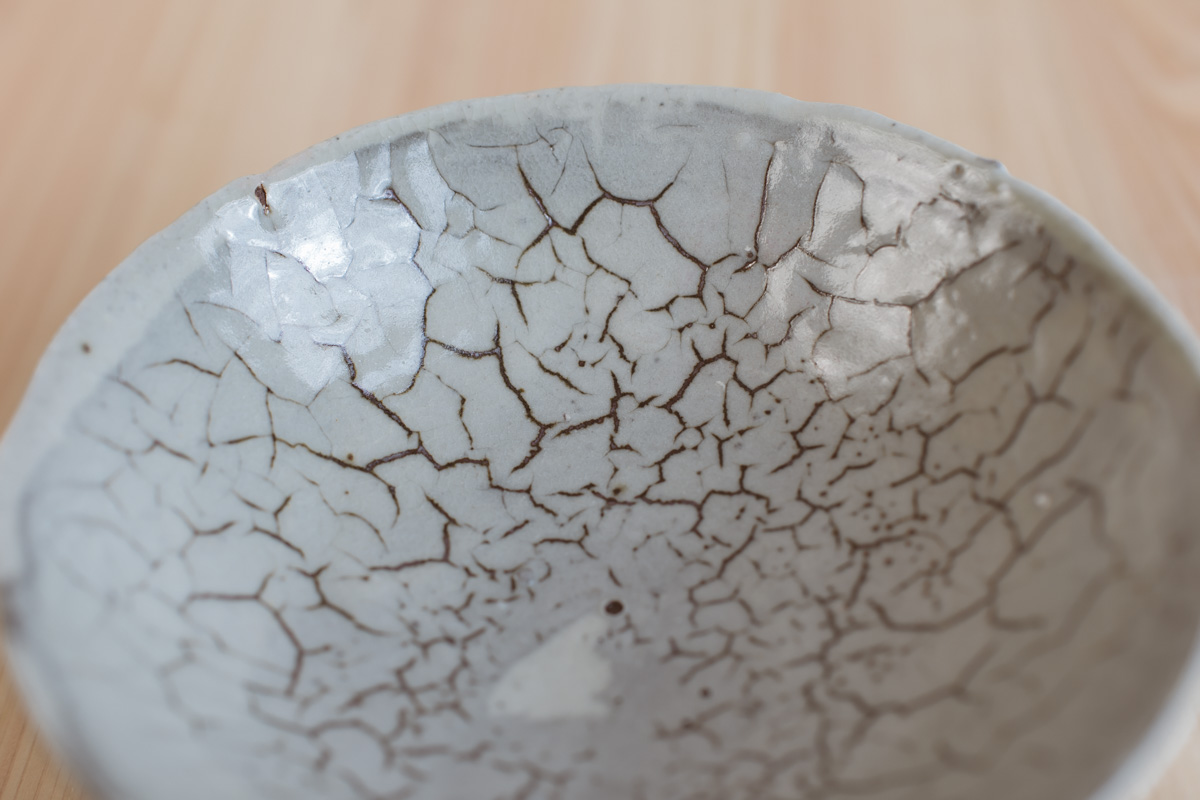 白化妆碗/钵(芳贺龙一)