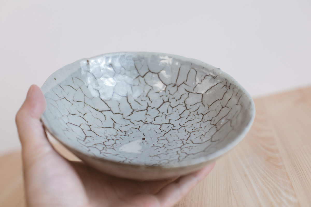 白化妆碗/钵(芳贺龙一)