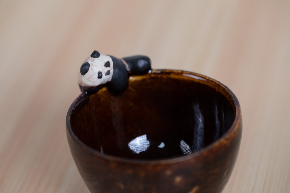 熊猫杯子 A（白亚器）