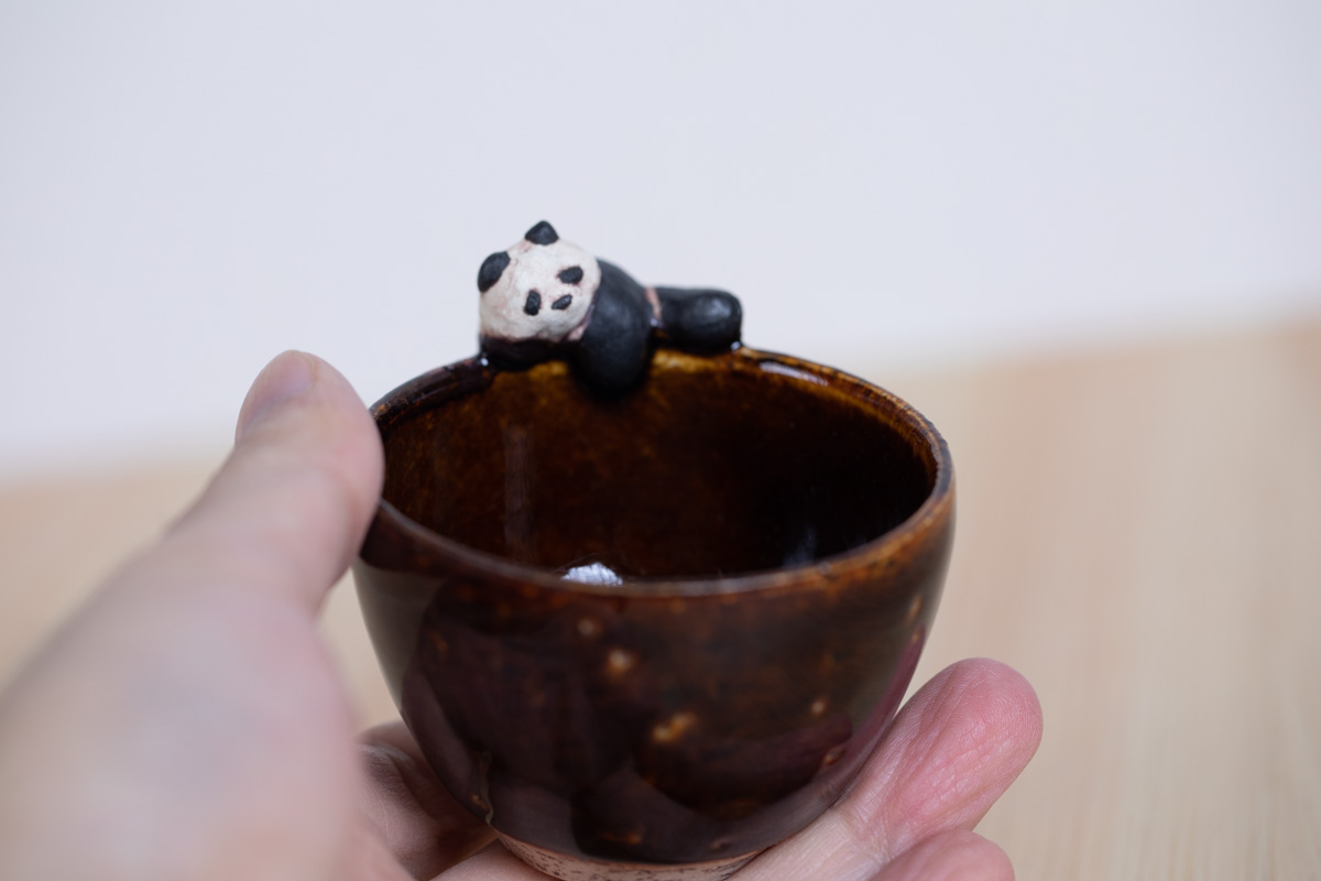 熊猫杯子 A（白亚器）