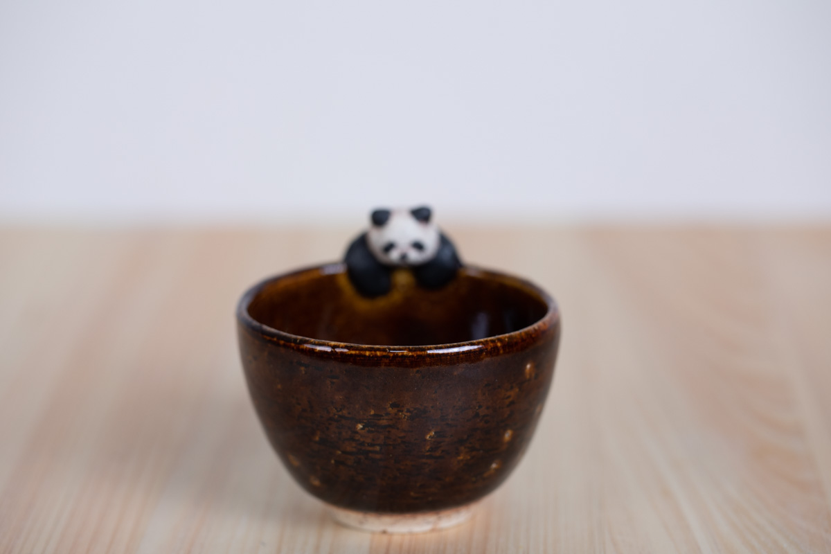 熊猫杯子 B(白亚器)