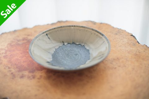 野黄晶7寸皿（山本泰三）