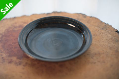 酱釉7寸皿（山本泰三）