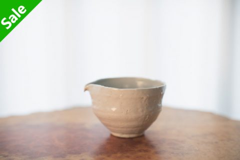 白釉片口（高田谷将宏）