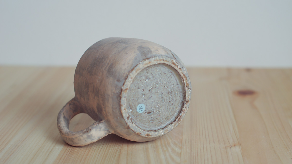 粉粉引马克杯（まとはま・安竹）