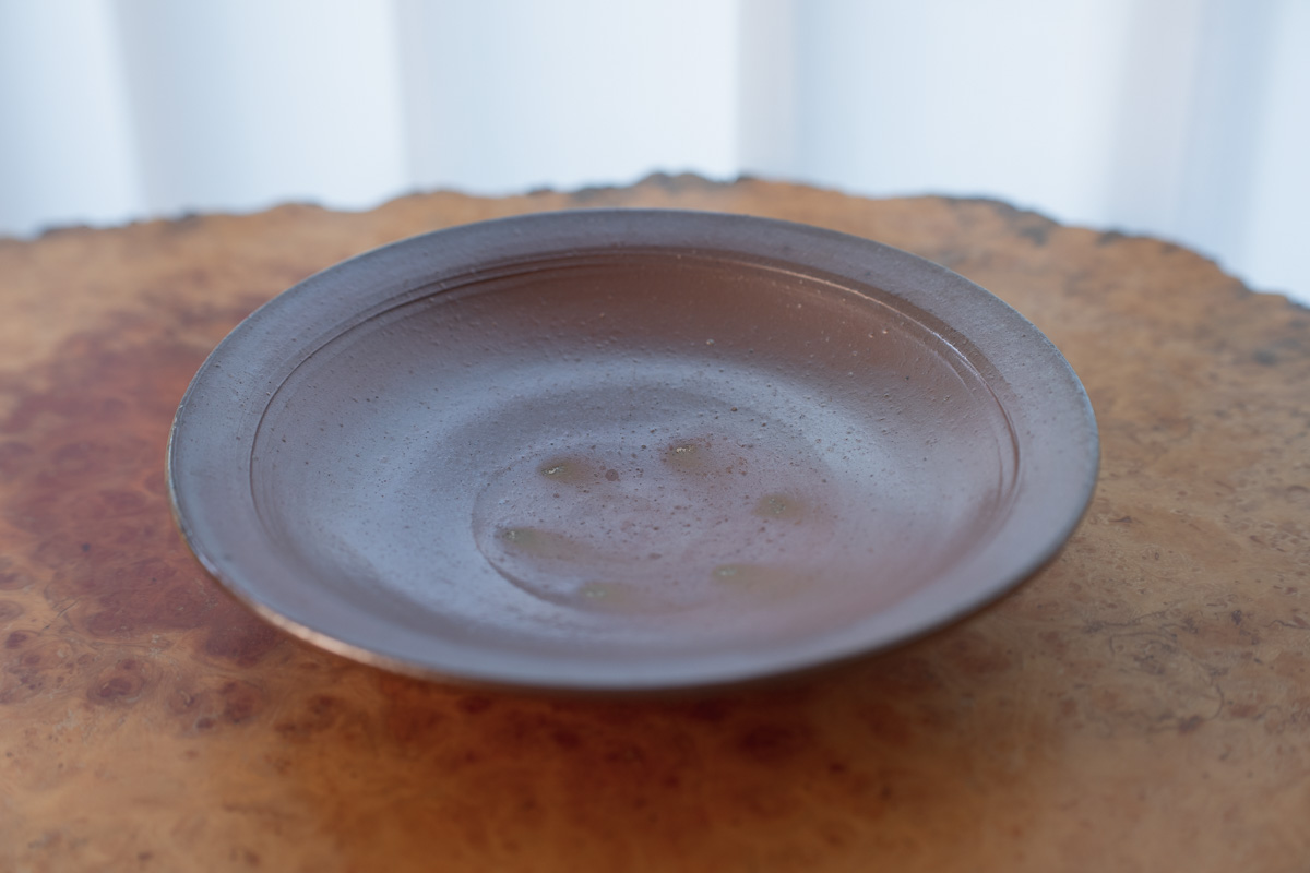 备前浅皿(山村富贵子)