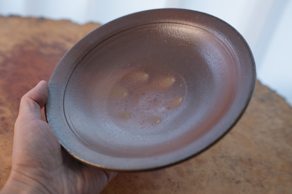 备前浅皿(山村富贵子)