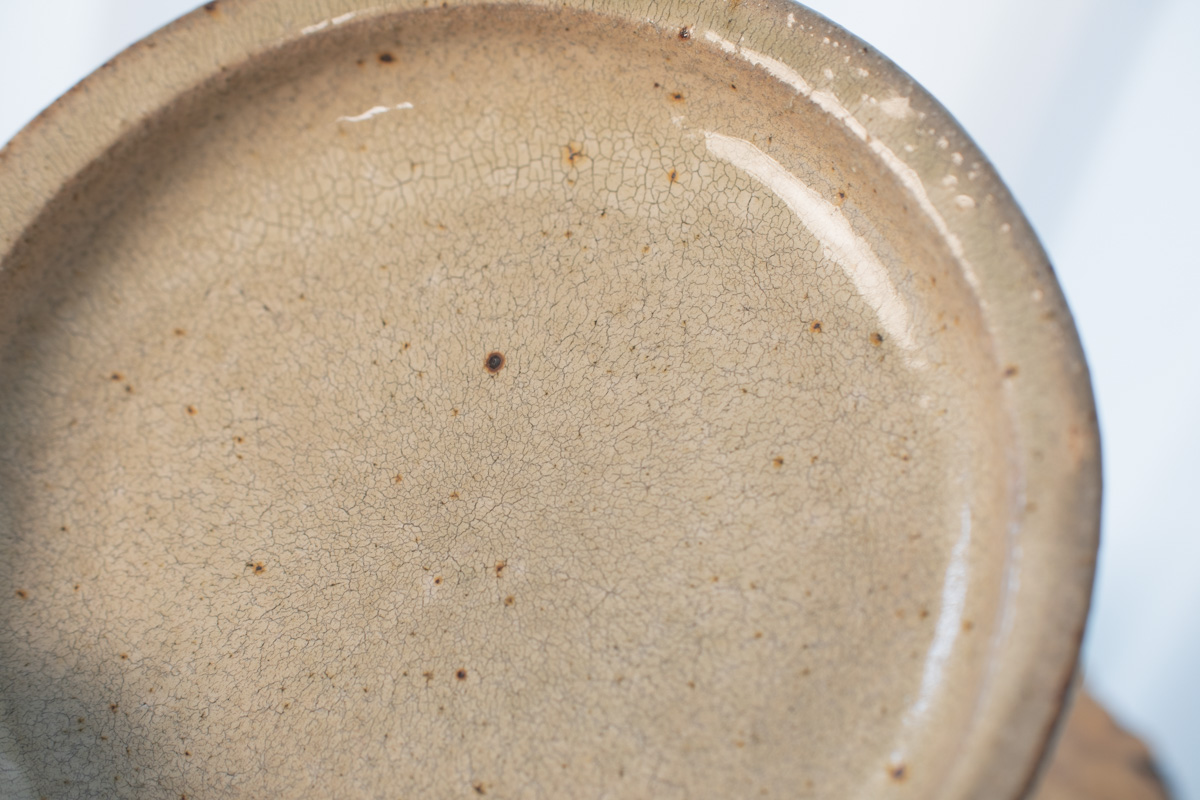 刷毛目浅皿（坪井俊宪）