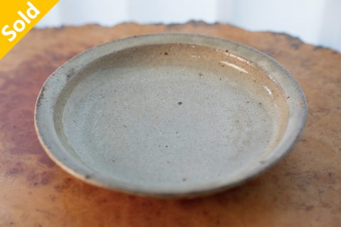 刷毛目浅皿（坪井俊宪）