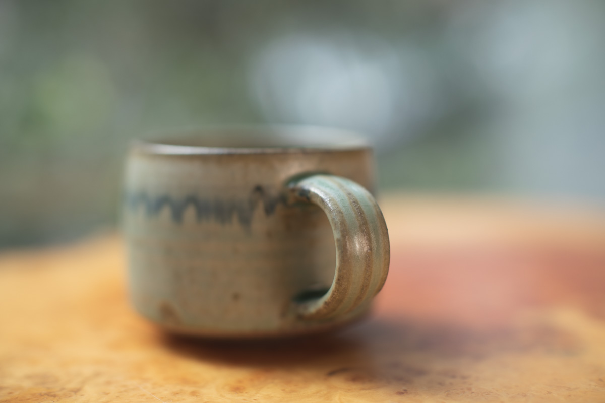 彩色灰釉 马克杯(市野耕)