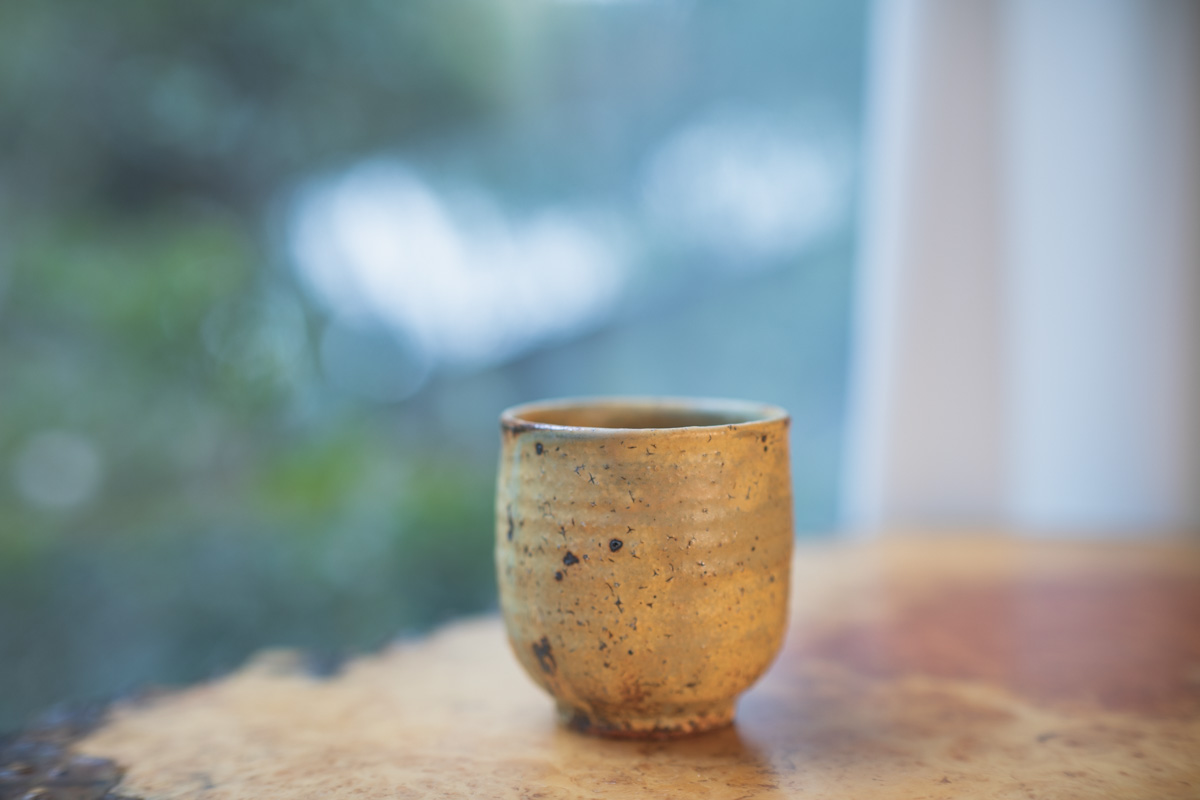 黄粉引马克杯(工藤和彦)