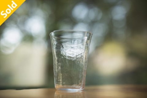 锤纹玻璃高杯（鸟山高史）