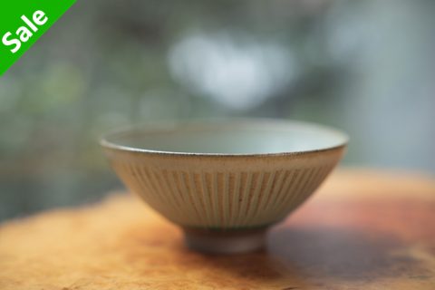 彩色灰釉 中碗（市野耕）