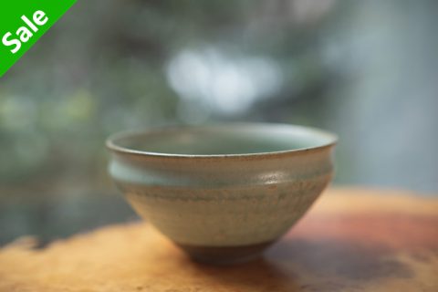 彩色灰釉 面钵（市野耕）