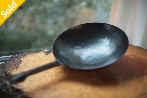 热煅打中华炒锅25cm（池田保）
