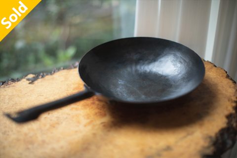 热煅打平底炒锅25cm（池田保）
