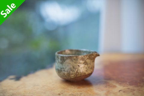 藁灰釉片口（鹤野启司）