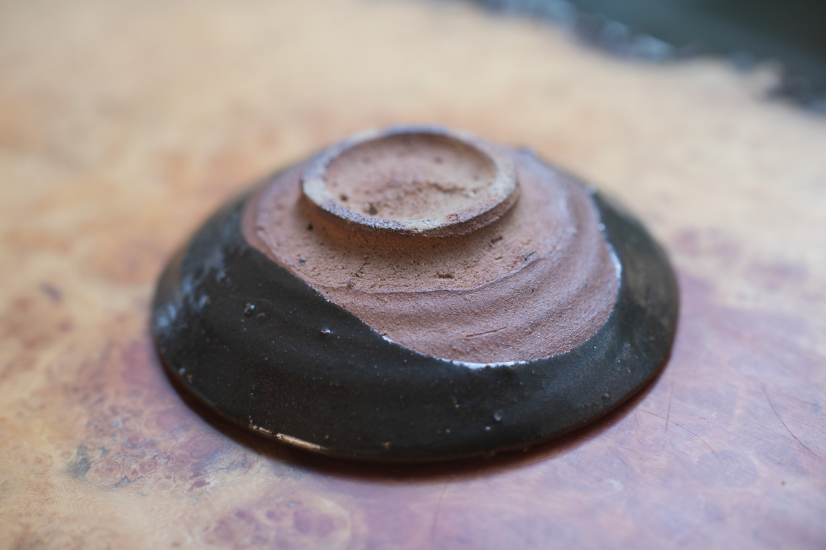 柿釉小皿（四海大）