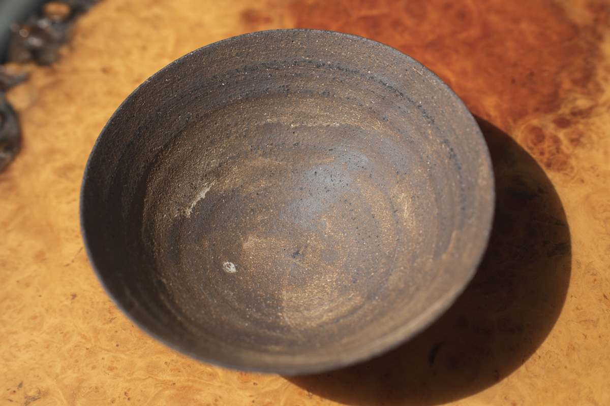 烧缔薄胎碗 中（二阶堂明弘）