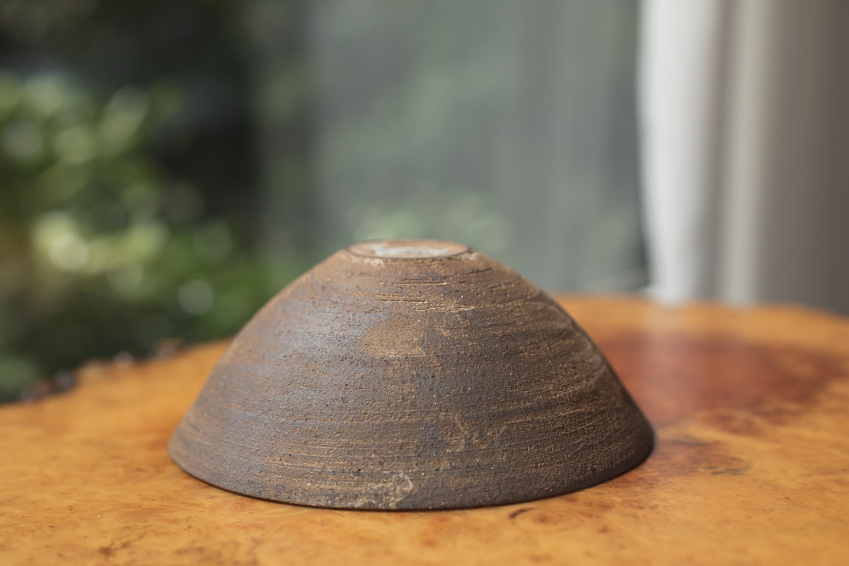 烧缔薄胎碗 中（二阶堂明弘）