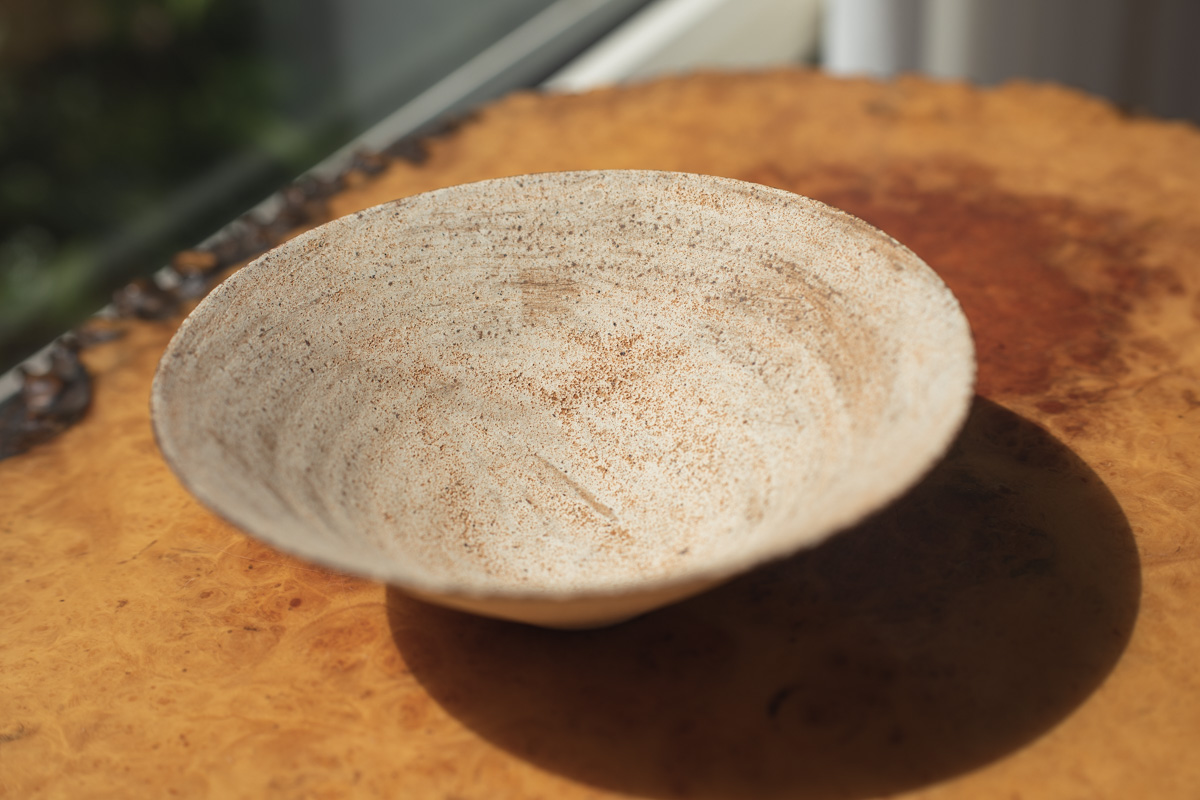 烧缔薄胎钵 中（二阶堂明弘）