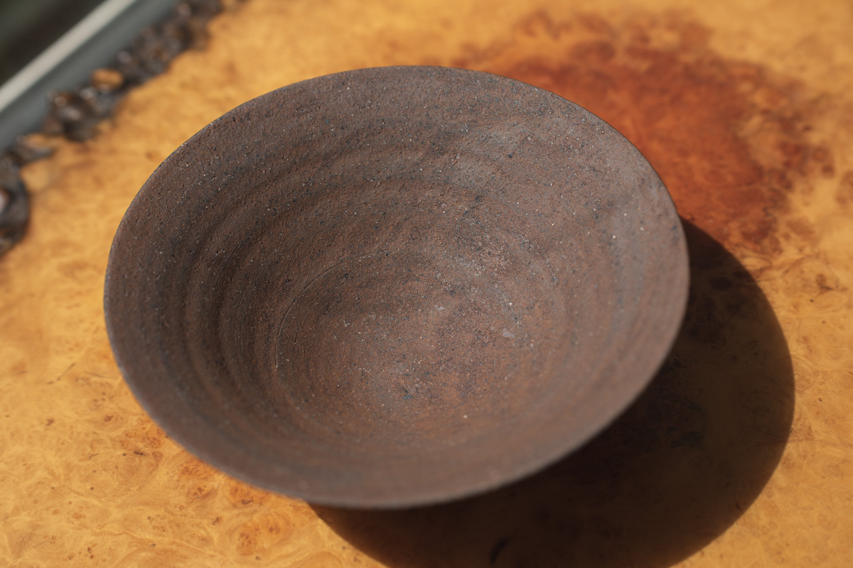 烧缔薄胎钵 中(二阶堂明弘)