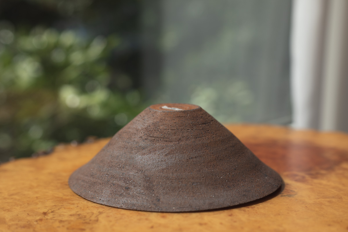 烧缔薄胎钵 中(二阶堂明弘)