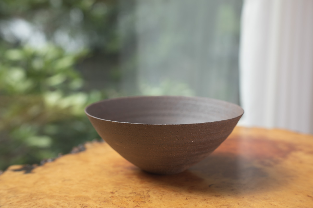 烧缔薄胎大碗(二阶堂明弘)