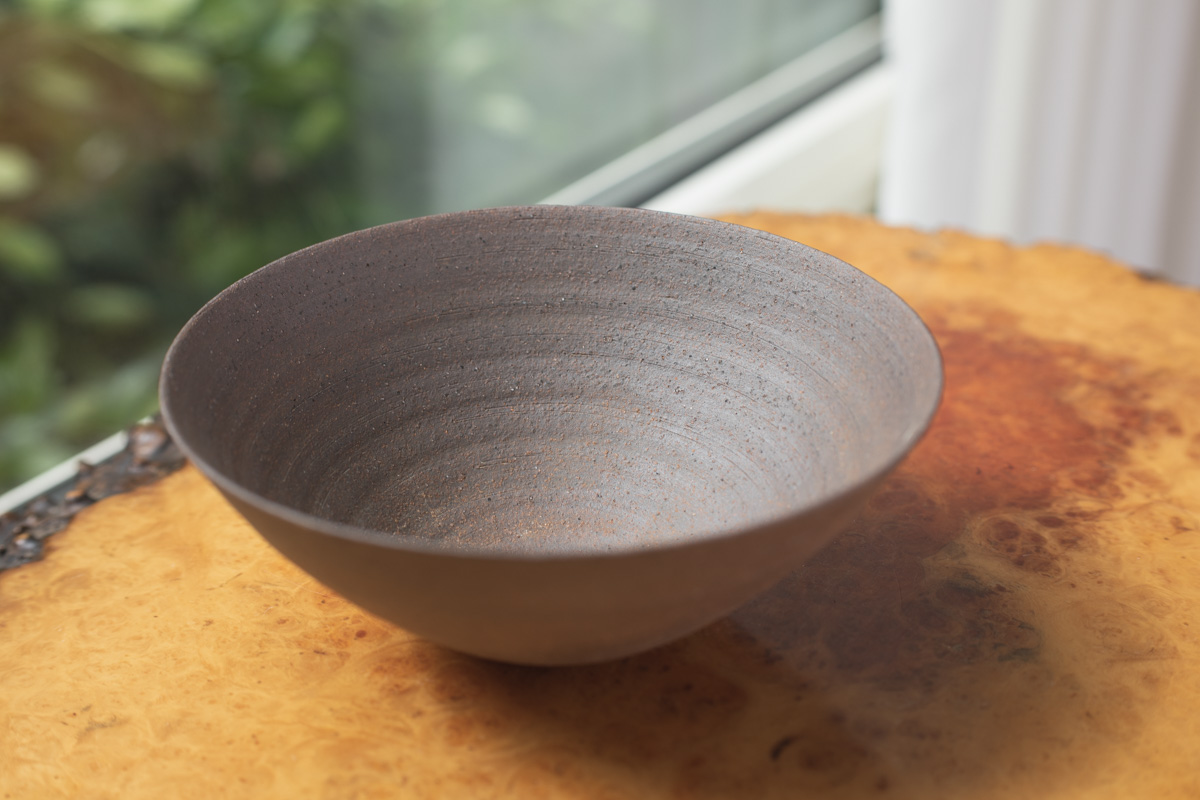 烧缔薄胎大碗(二阶堂明弘)