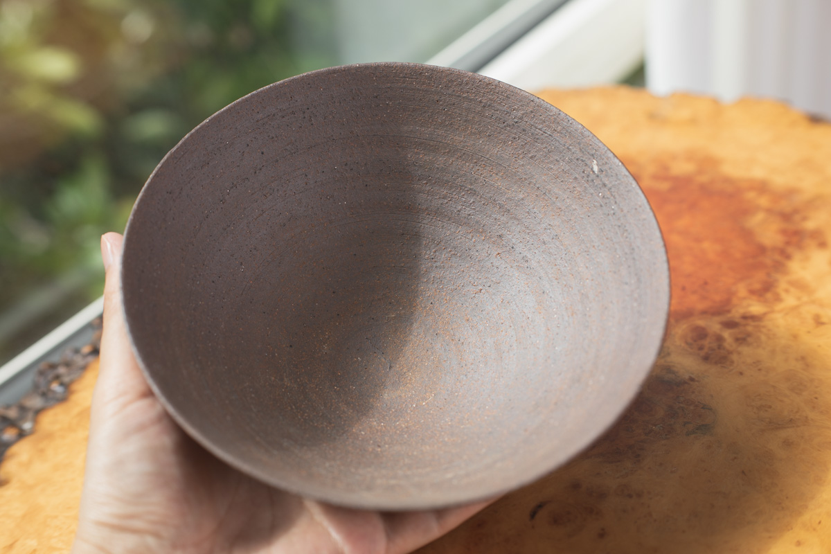 烧缔薄胎大碗(二阶堂明弘)