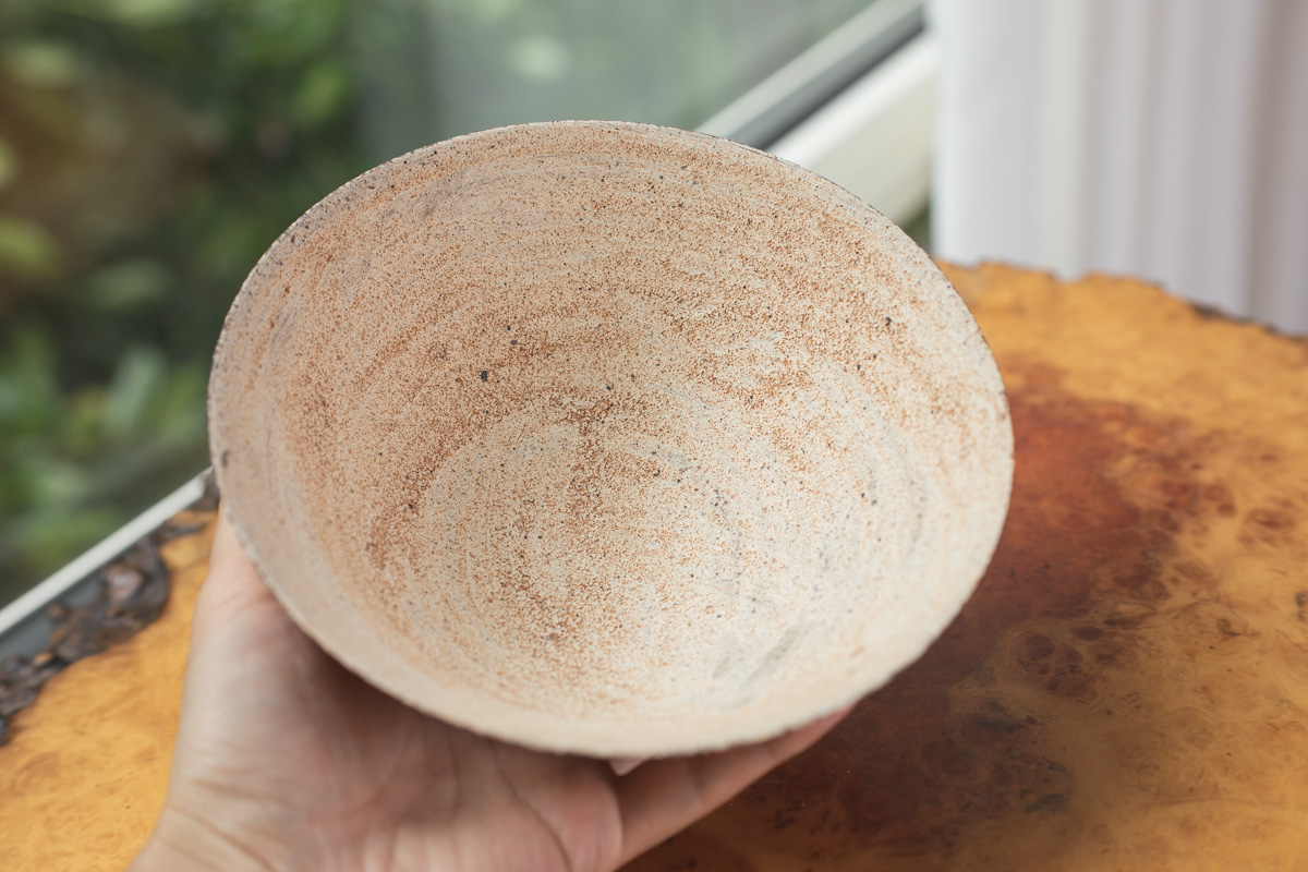 烧缔薄胎大碗（二阶堂明弘）