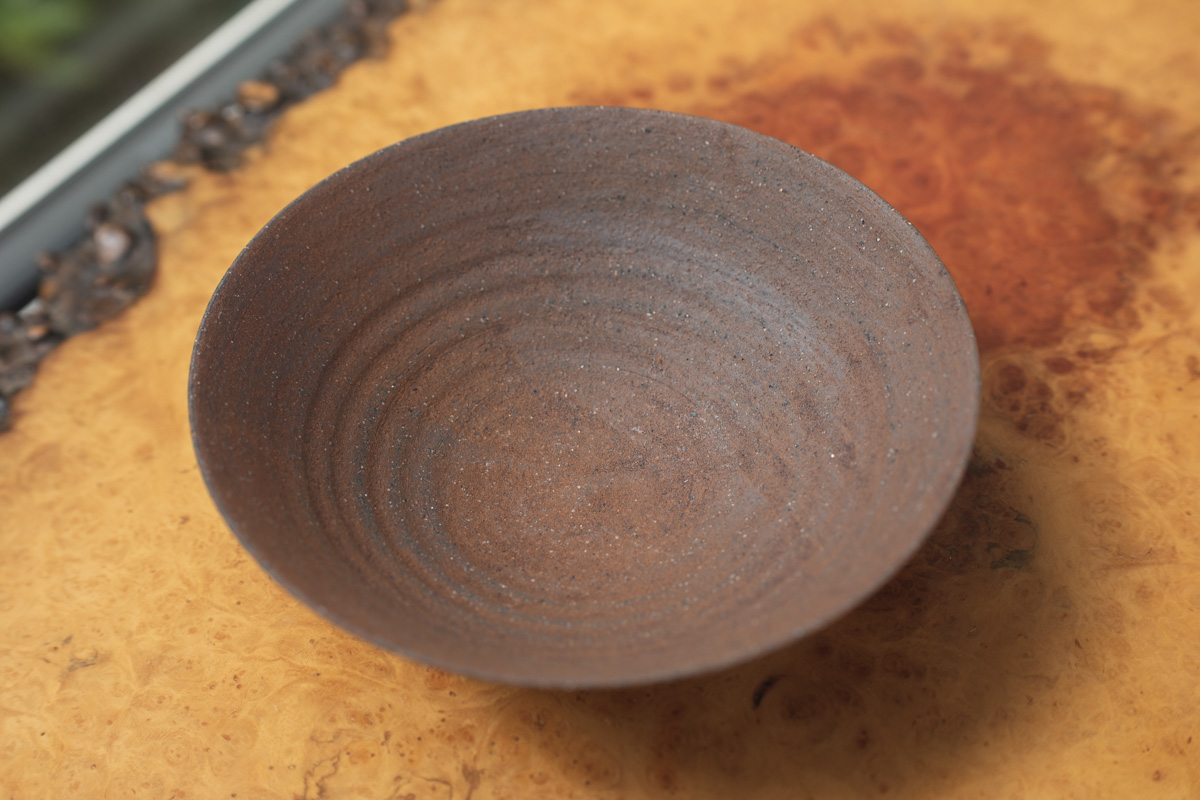 烧缔薄胎大钵(二阶堂明弘)