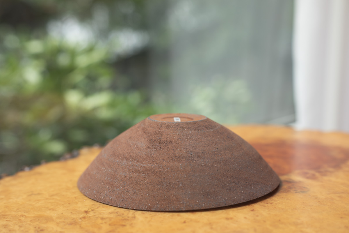 烧缔薄胎大钵(二阶堂明弘)