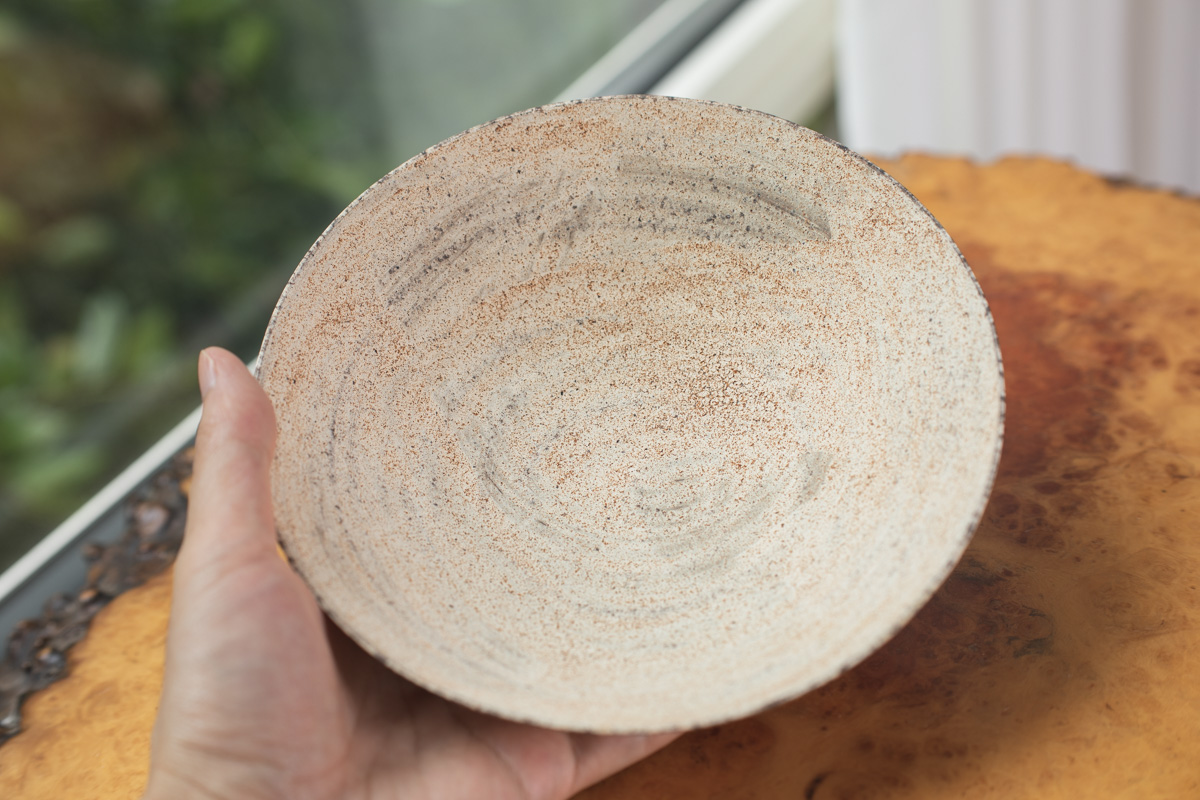 烧缔薄胎大钵（二阶堂明弘）