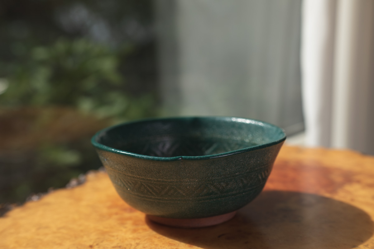 三岛钵 果子器（田边惠右）